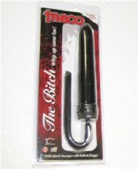 The Bitch Vibe with Built In Flogger