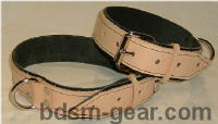 leather bondage cuffs spreaders binders and bdsm gear