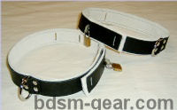 leather bondage cuffs spreaders binders and bdsm gear