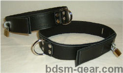 leather bondage cuffs spreaders binders and bdsm gear