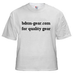 bdsm bondage logo t shirts