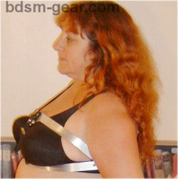 breast torture vice or device for bdsm sadist fetish gothic gorean submissive and slave bondage