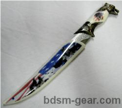 Patriotic Wolf Knife