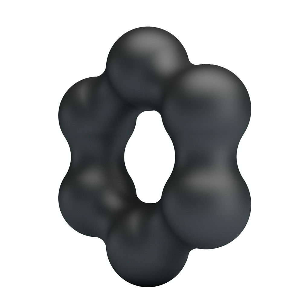 Clauzell - Cockring Super Soft Silicone - Black