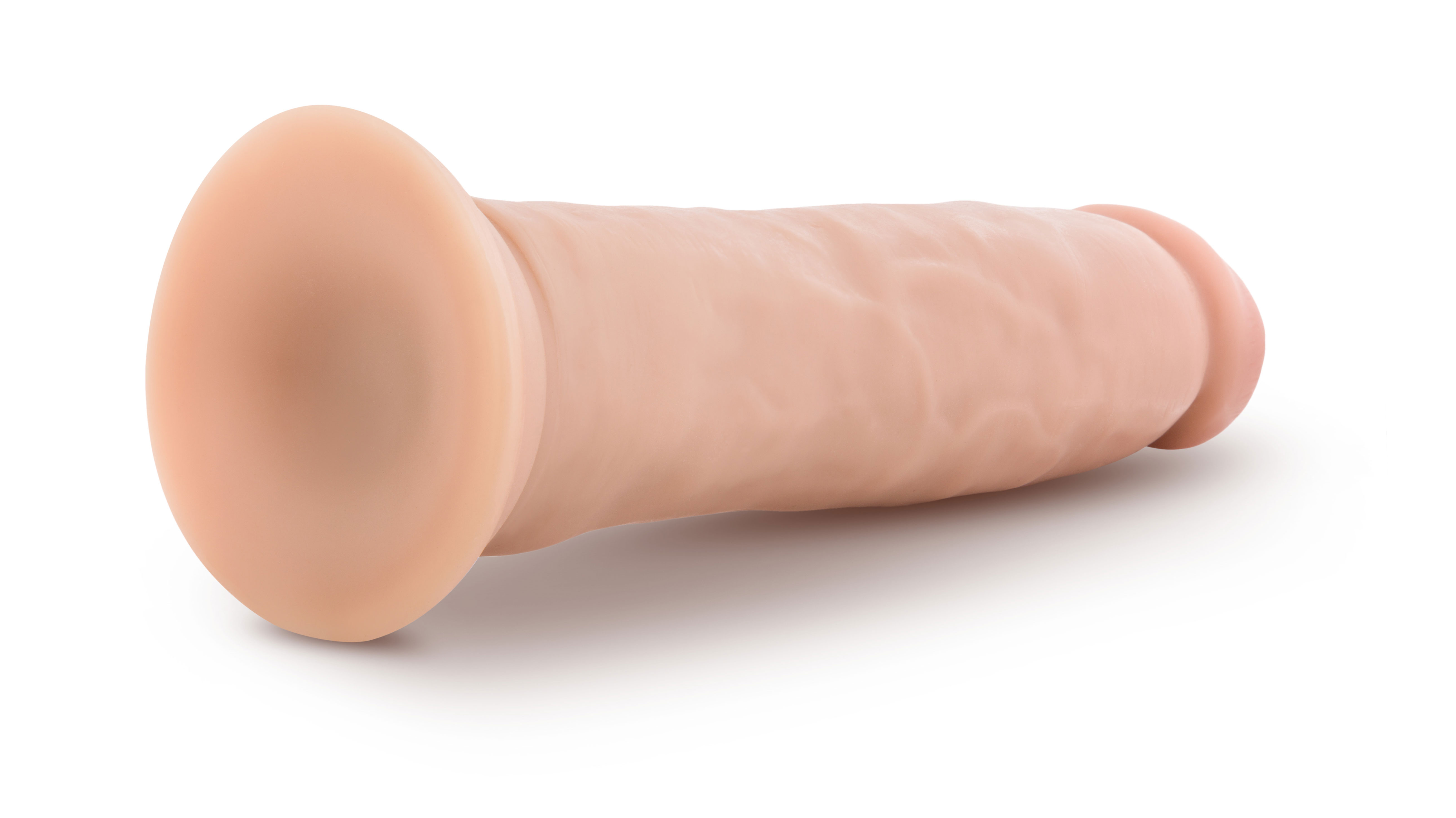 Dr. Skin Silicone - Dr. Henry - 9 Inch Dildo With Suction Cup - Vanilla