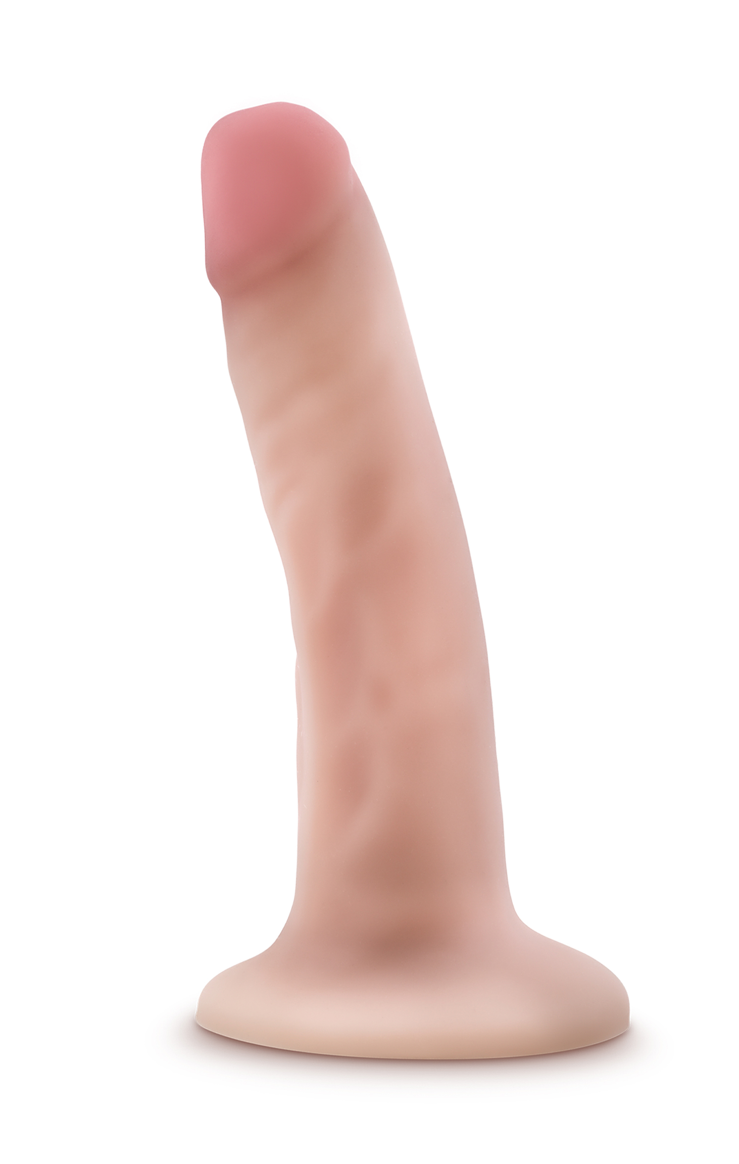 Dr. Skin Silicone - Dr. Lucas - 5 Inch Dong With Suction Cup - Vanilla