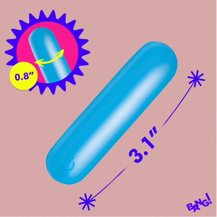 Flexible Silicone Bullet
