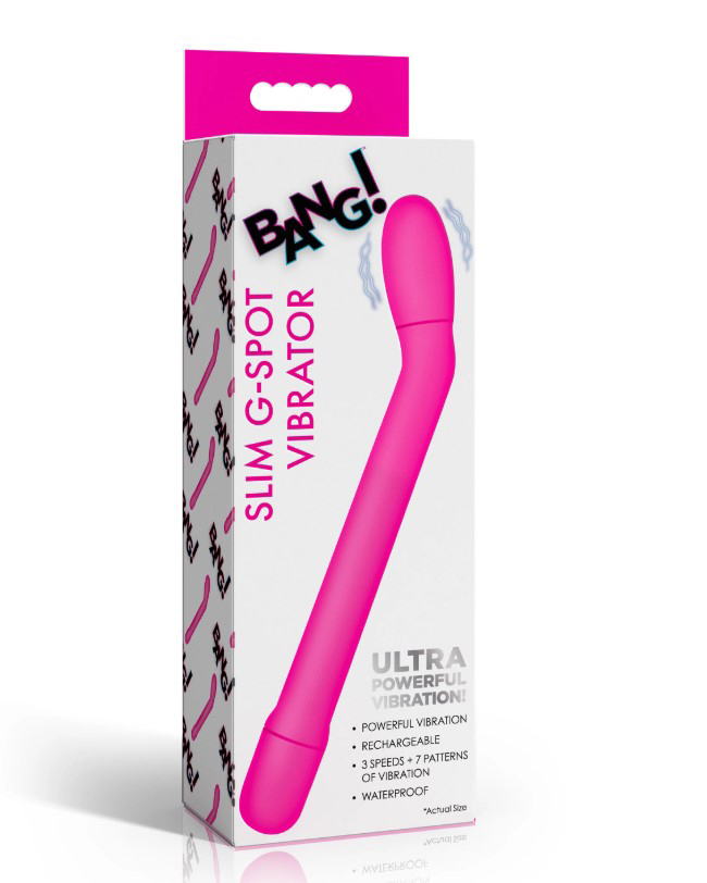 Slim G-Spot Vibrator - Pink