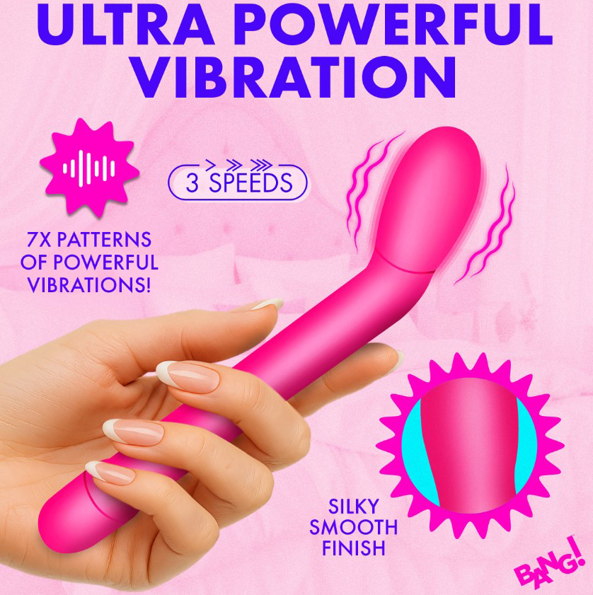 Slim G-Spot Vibrator - Pink