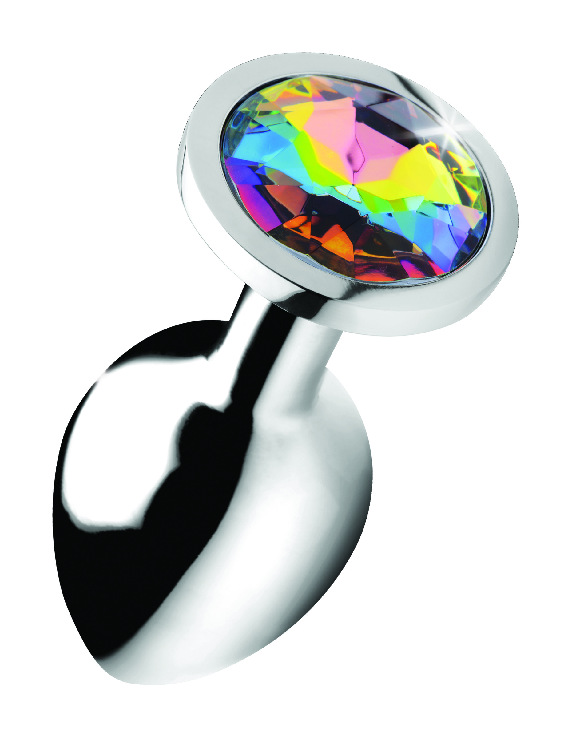 Rainbow Prism Gem Anal Plug