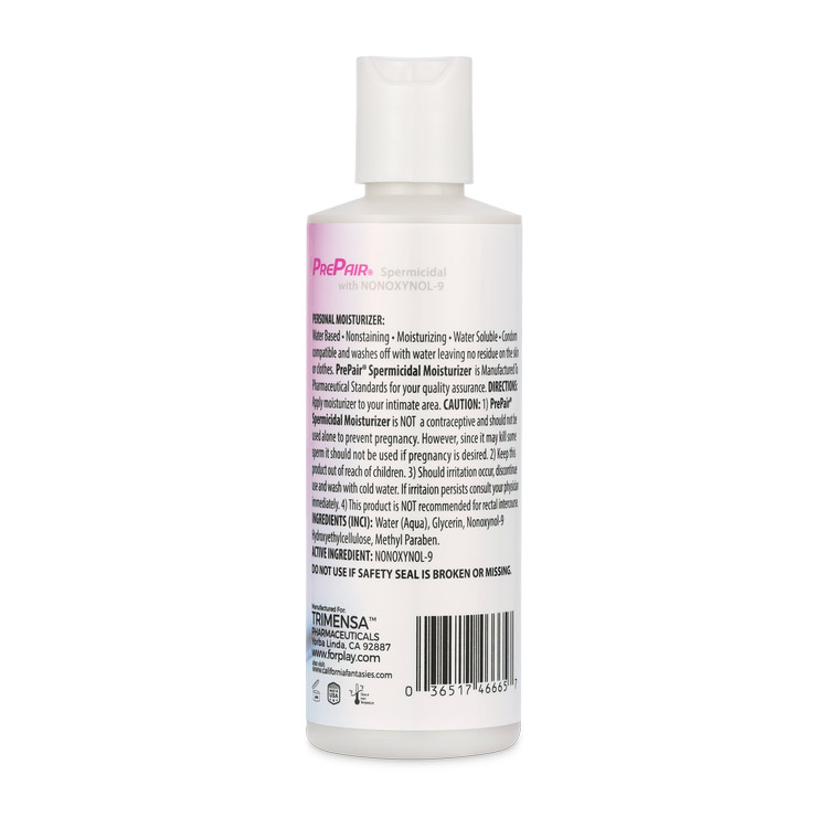 Prepair Spermicidal 4.5oz Bottle