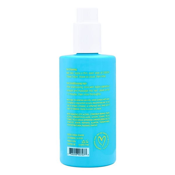 Coochy Shave Cream Island Paradise 8 Fl Oz 237 ml