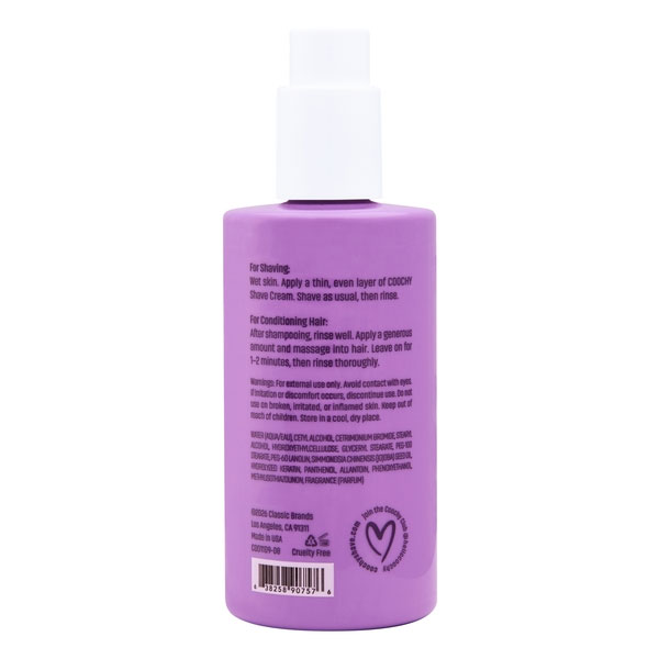 Coochy Shave Cream - Flirty Blooms 8 Floz 237 ml