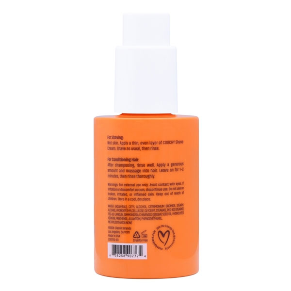 Coochy Shave Cream - Coco Mango 3.4 Floz 100 ml