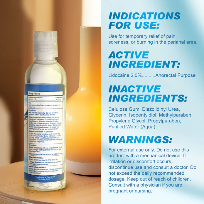 Relax Desensitizing Anal Lubricant