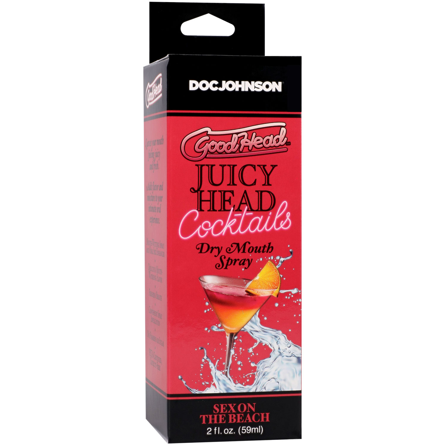 Goodhead - Juicy Head - Cocktails Dry Mouth Spray Sex on the Beach - 2oz