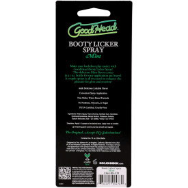 Goodhead Booty Licker Spray Mint 1 Fl. Oz