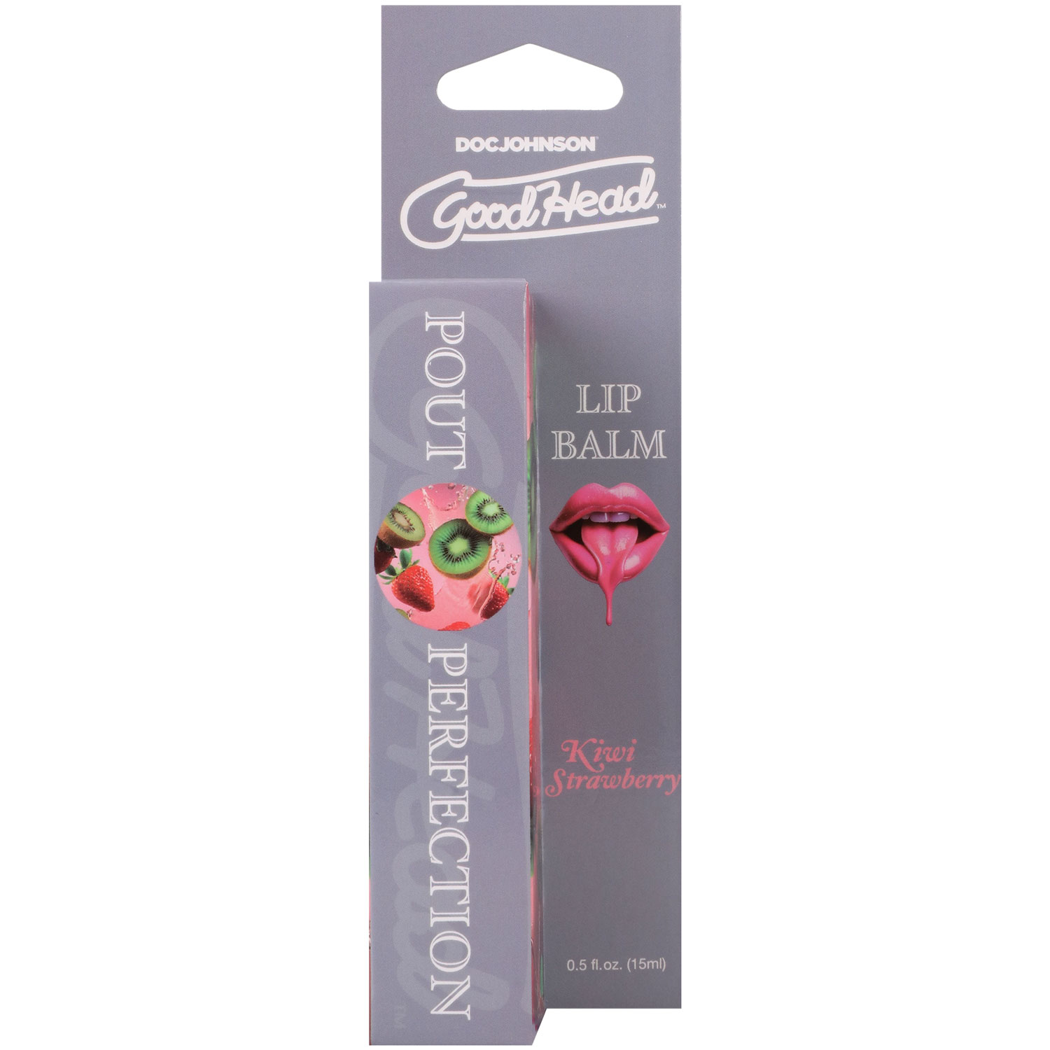 Goodhead - Pout Perfection - Lip Balm - Kiwi Strawberry - 0.50oz