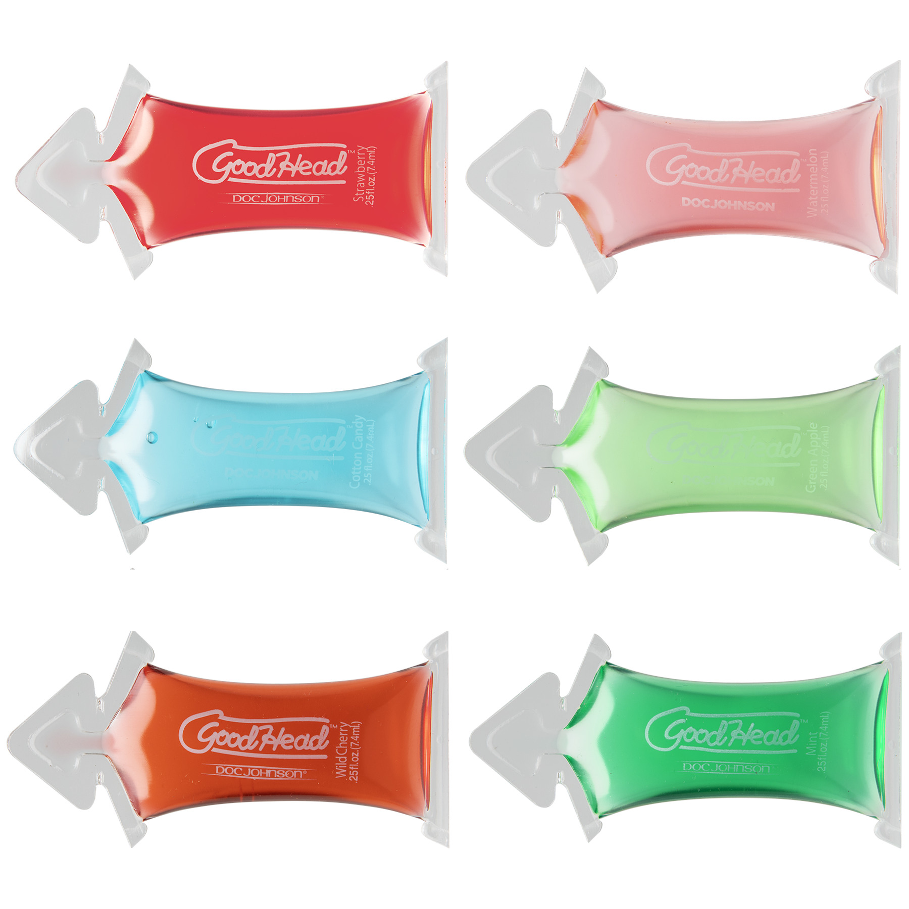 Goodhead Oral Delight Gel - Pillow Packs - Bulk Refill - 216 Assorted Pieces