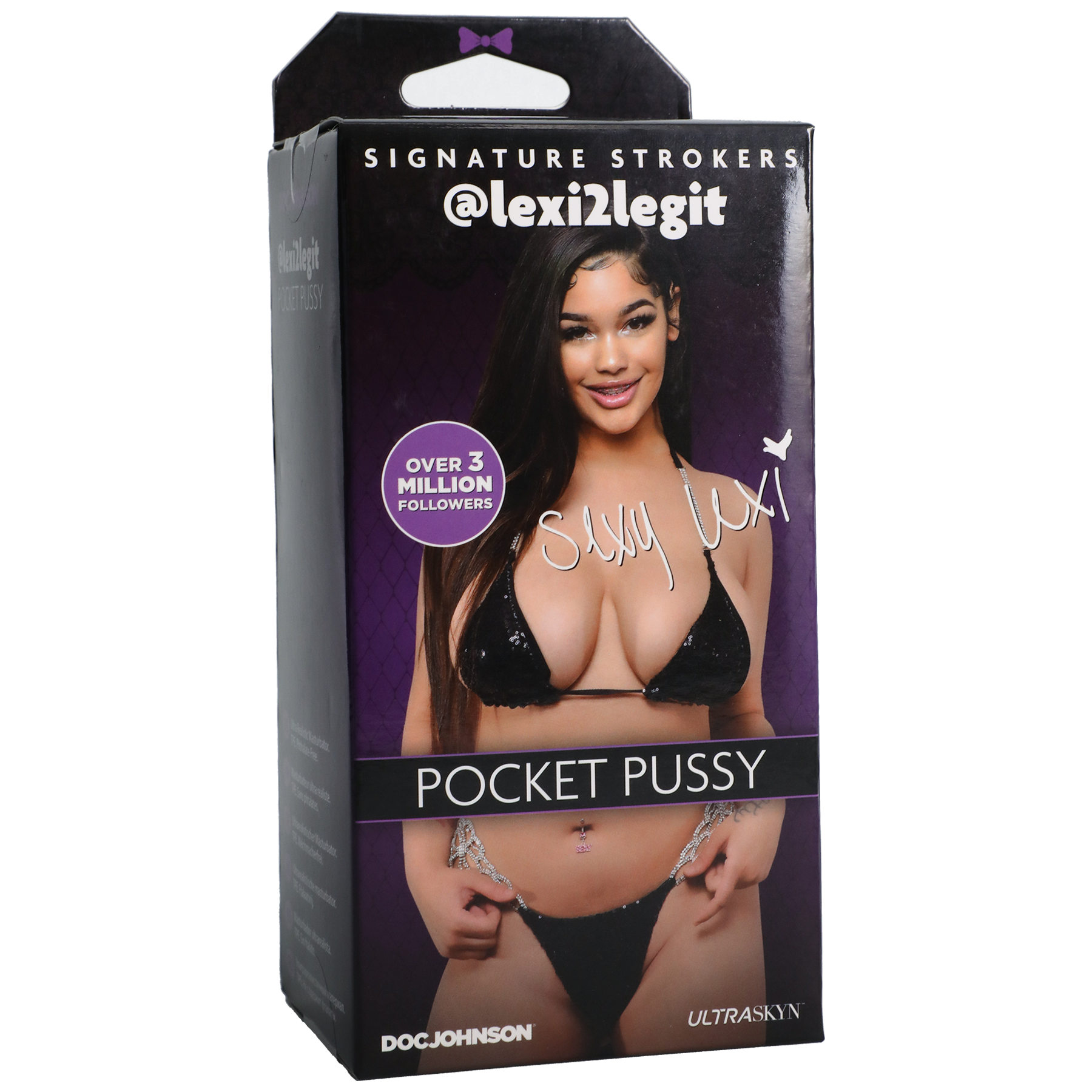 Signature Strokers - Girls of Social Media Lexi2legit - Ultraskyn Pocket Pussy