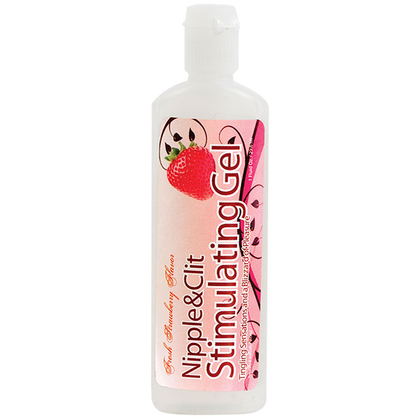 Nipple and Clit Stimulating Gel 1 Oz - Strawberry