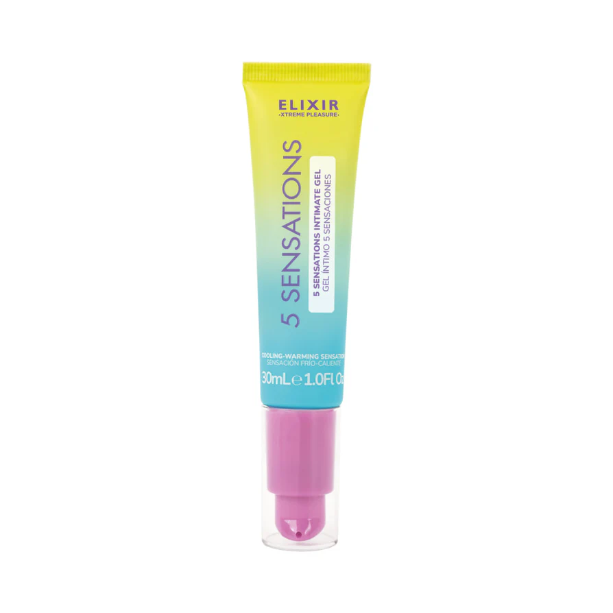 Elixir 5 Sensations Lubricant 30ml   1 Fl Oz