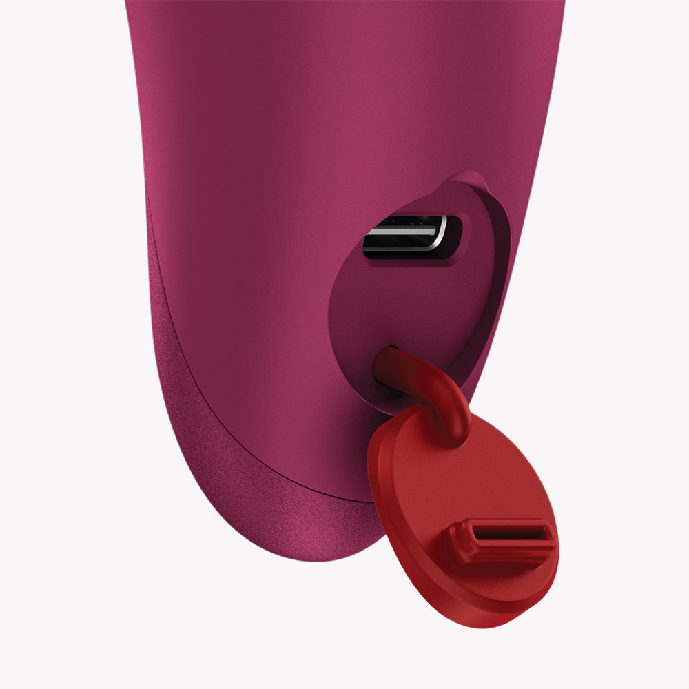 Charme Bullet Vibrator - Wine Red
