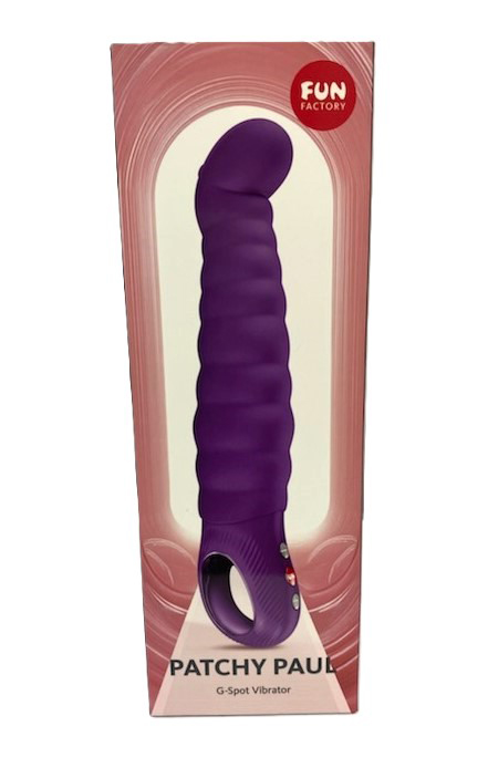 Patchy Paul G-Spot Vibrator - Dark Violet