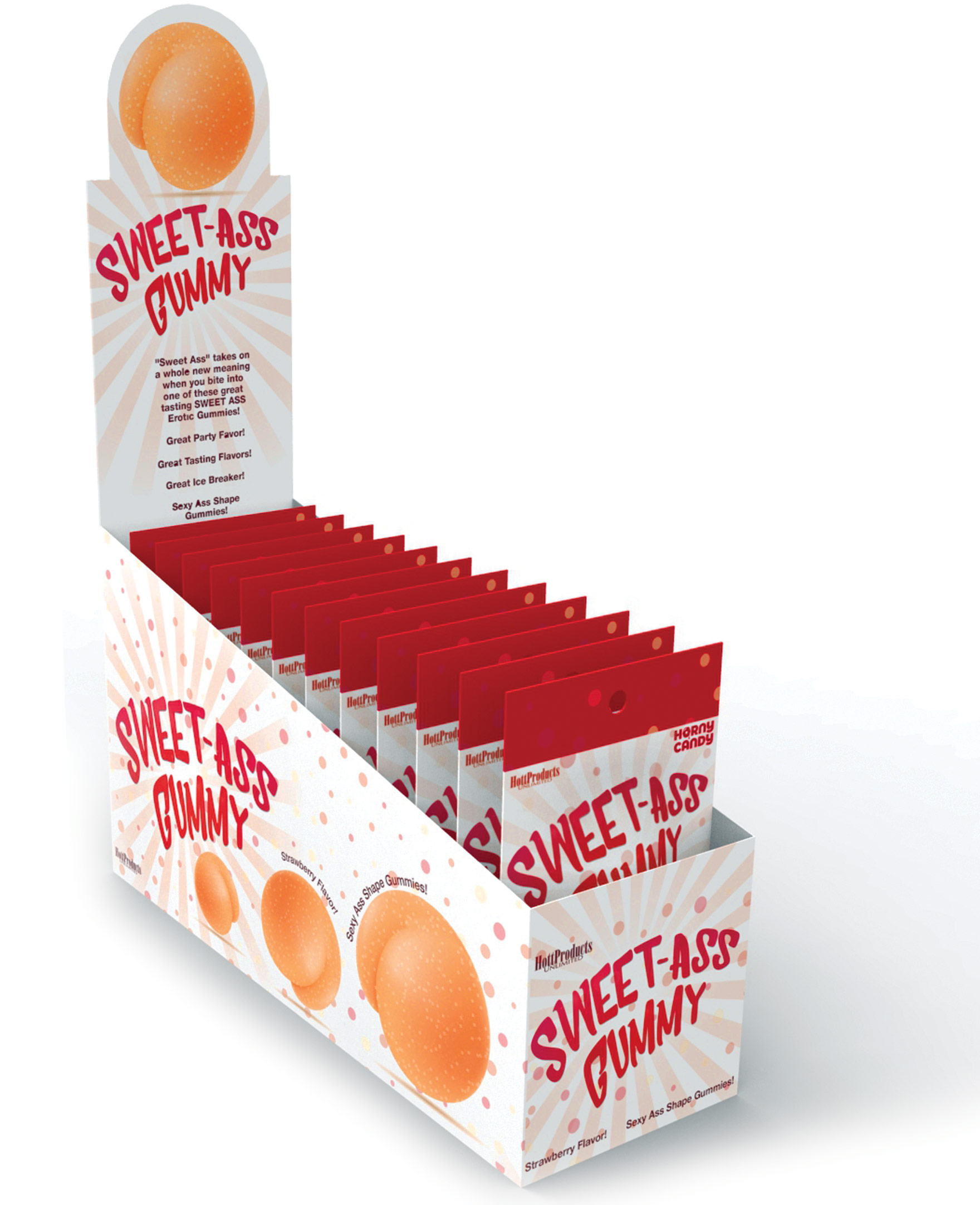 Sweet Ass Gummy - 12 Piece P.O.P. Display