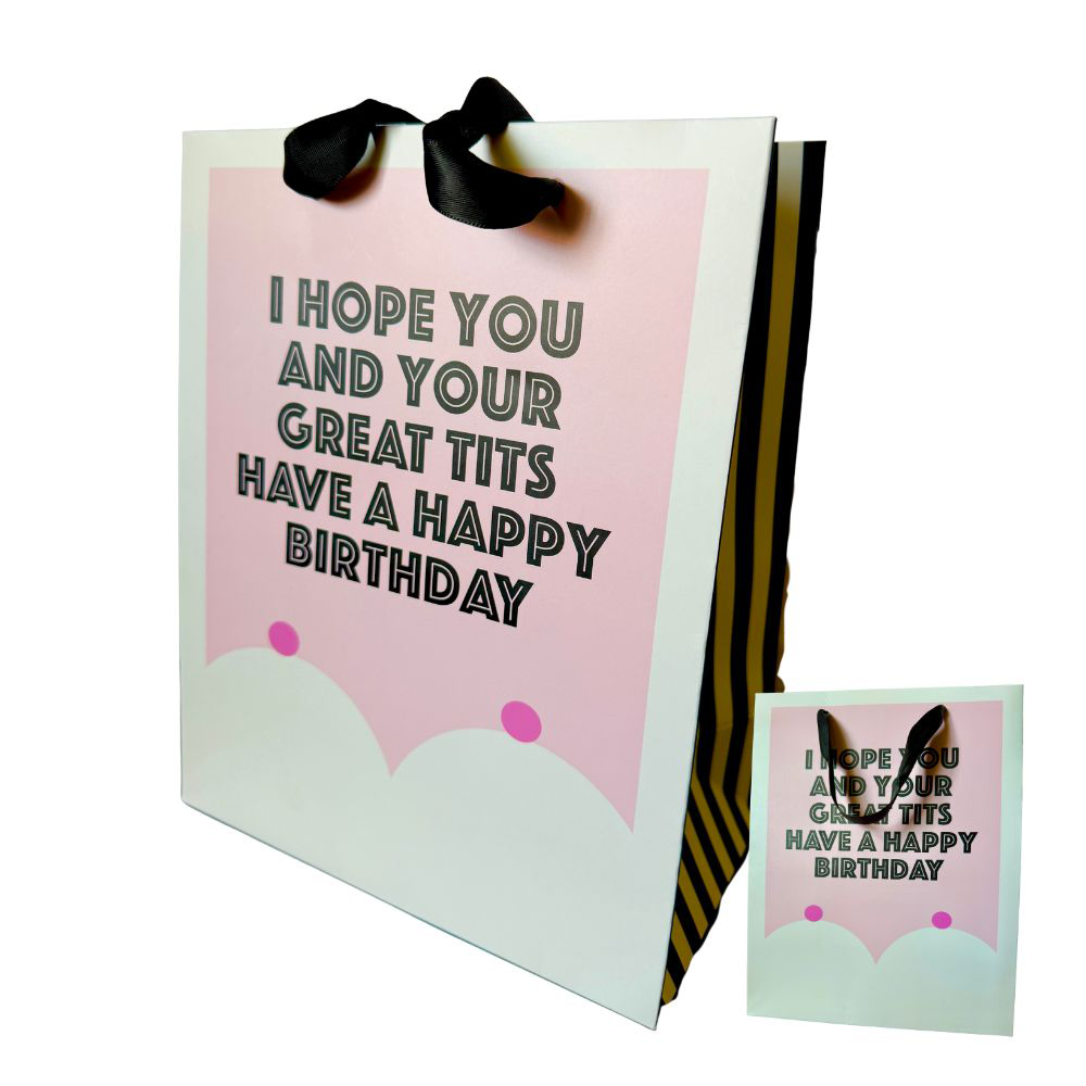 Great Tits Medium Gift Bag