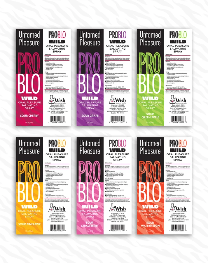 Problo Wild, Mouthwatering Salivating Spray, Sour Cherry 1oz