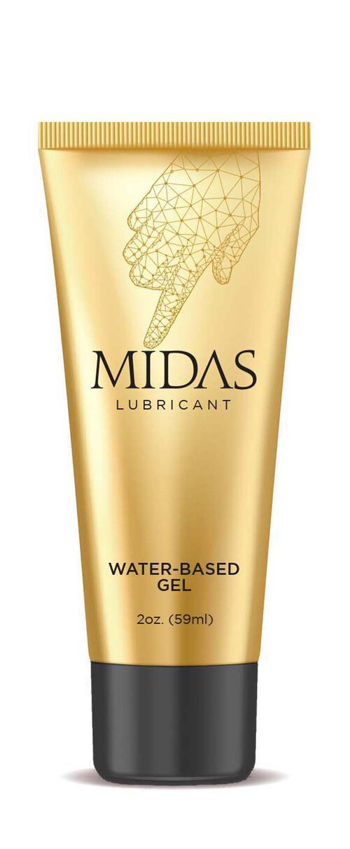 Midas Lubricant - Water-Based Gel - 2 Fl. Oz.