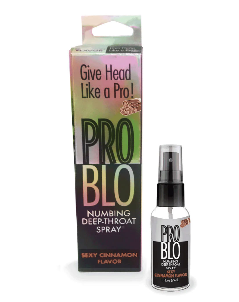 Problo Numbing Deep-Throat Spray - Sexy Cinnamon - 1 Fl. Oz.