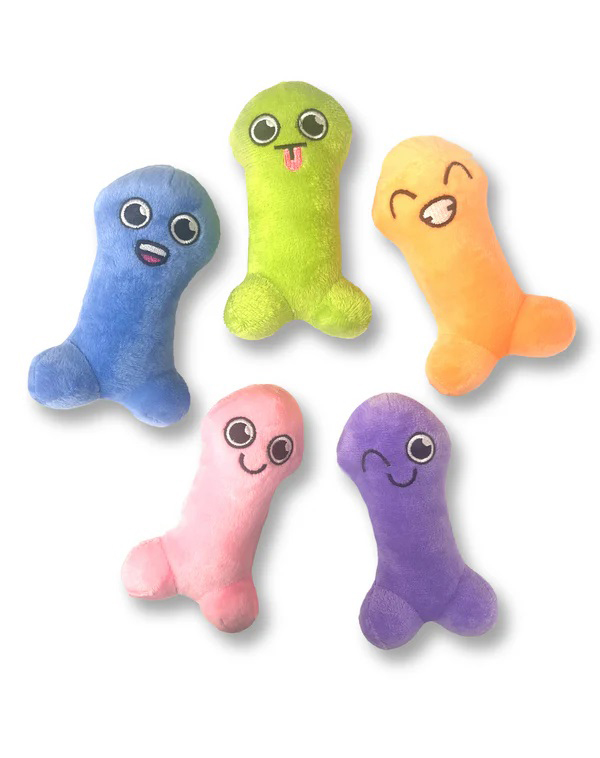 Suck a Bag of Dicks Plushy Pillow With 5 Dicks