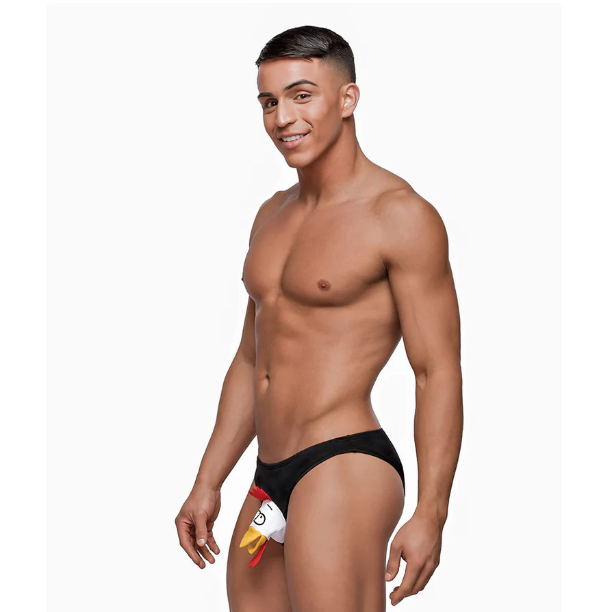 Choke the Chicken Bikini - One Size - Black