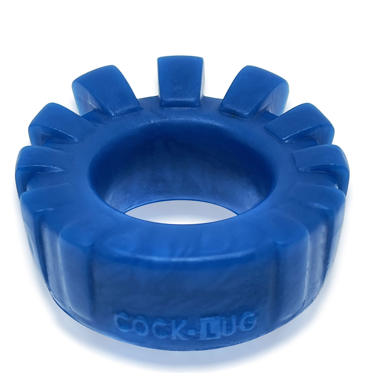 Cock-Lug Lugged Cockring - Plum