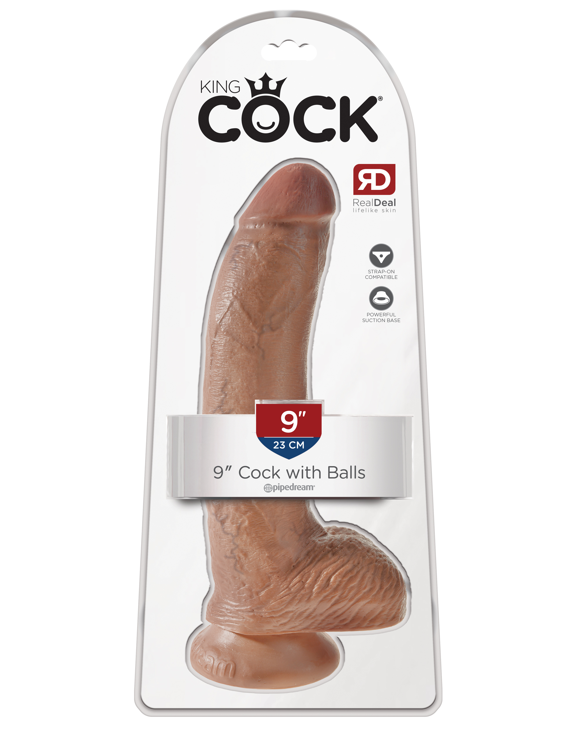 King Cock 9 Inch Cock With Balls