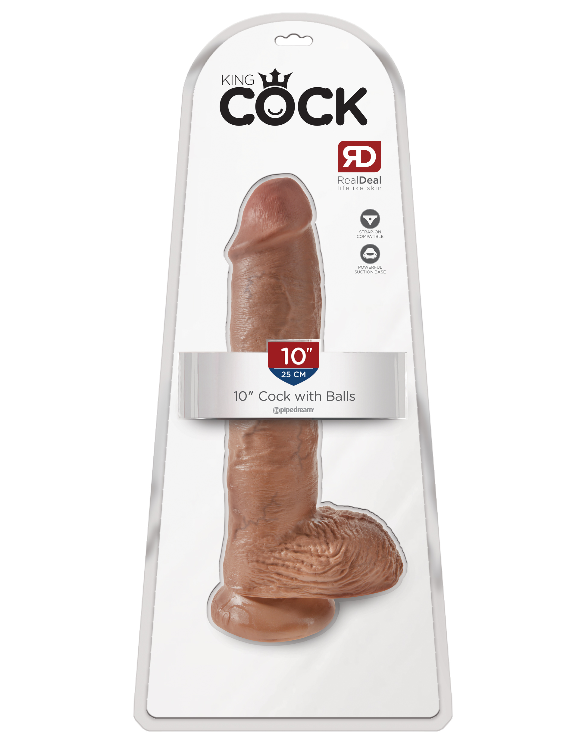 King Cock 10 Inch Cock With Balls
