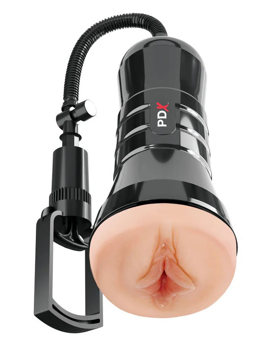 Pdx Extreme Wet Pussies Super Sucker XXL Stroker - Light