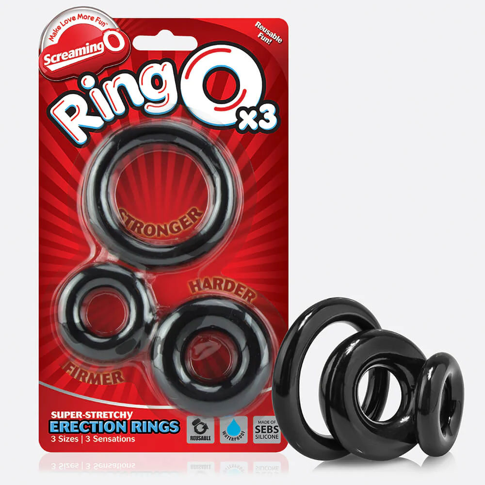 Ringo X3 - 6 Count White Box - Black