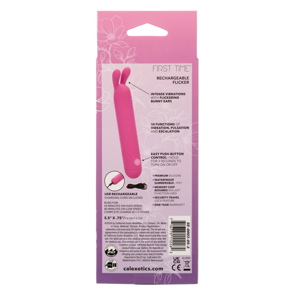 First Time Rechargeable Flicker - Pink