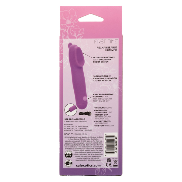 First Time Rechargeable Hummer - Purple