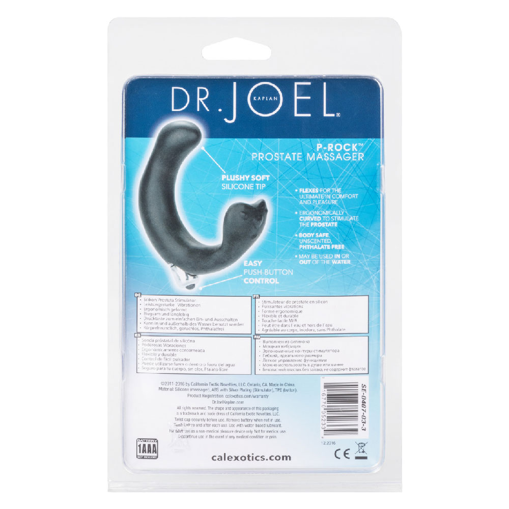 Dr. Joel Kaplan P-Rock Prostate Massager - Black