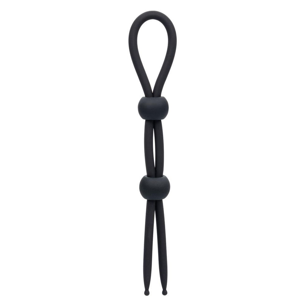 Alpha Liquid Silicone Dual Lasso - Black
