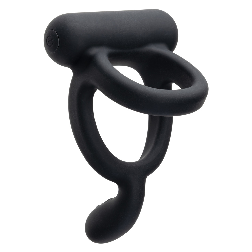 Closer Intimate Rechargeable Ring Caress - Black