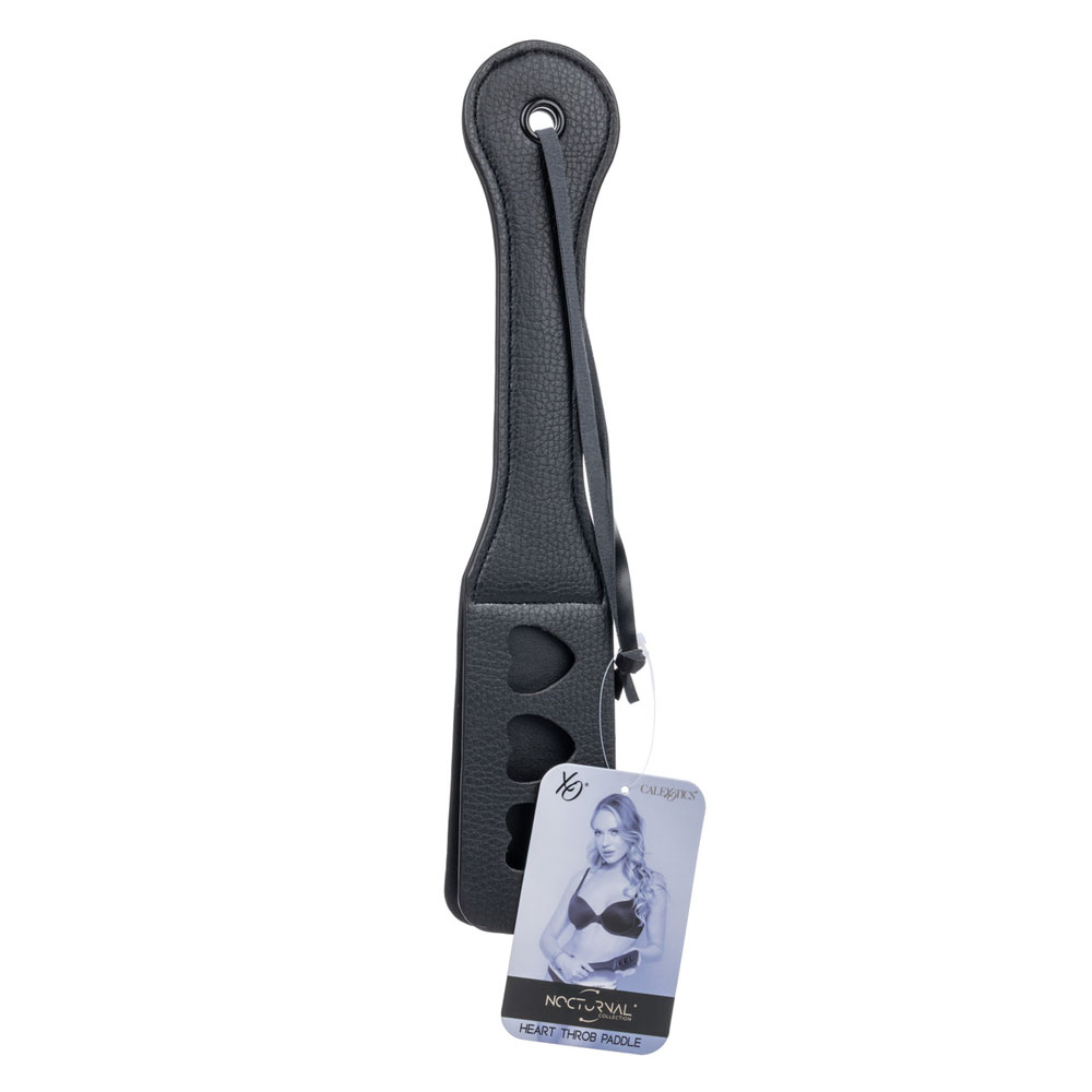 Nocturnal Collection Heart Throb Paddle - Black