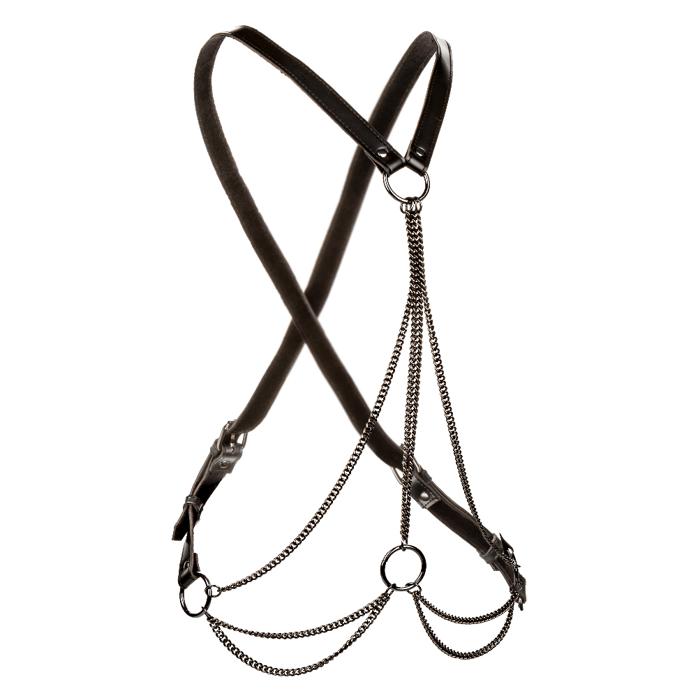 Euphoria Collection Multi Chain Harness - Black