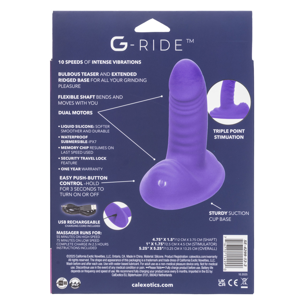 G-Ride Thrill Ride - Purple