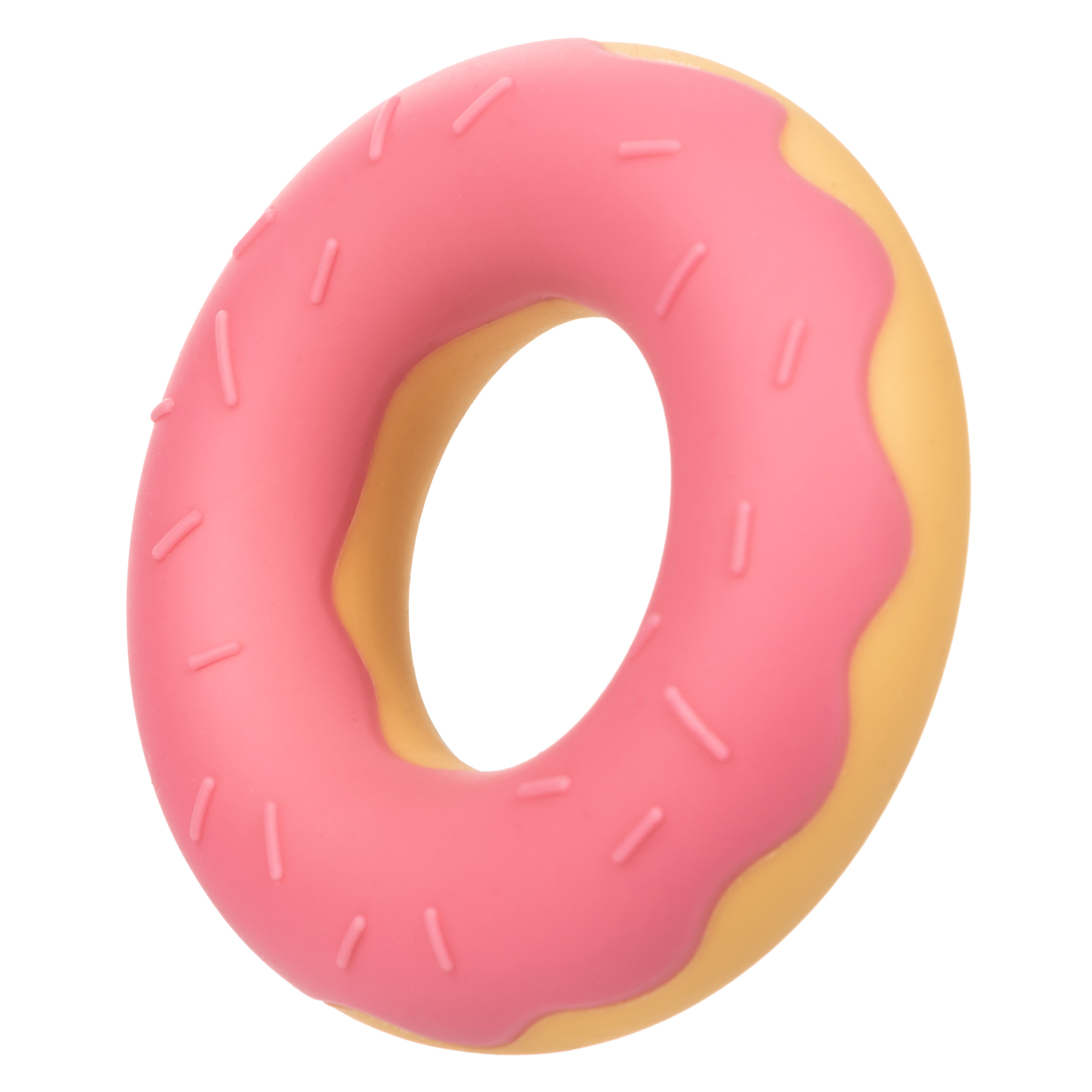 Naughty Bits Dickin’ Donuts Silicone Donut Cock Ring - Pink