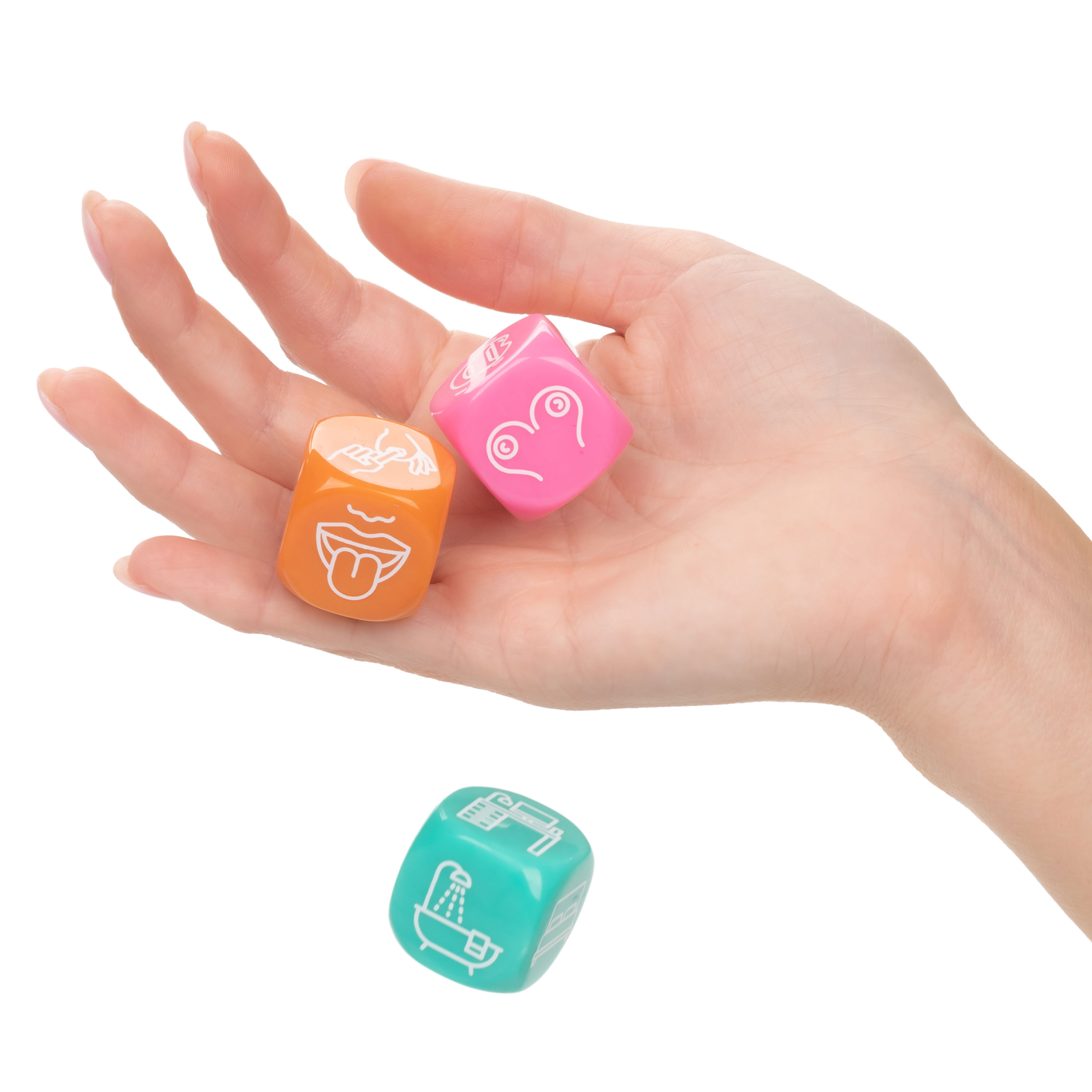 Naughty Bits Roll With It Icon - Based Sex Dice Game